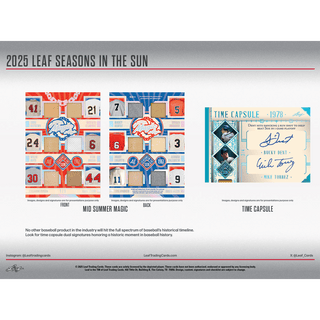 2025 Leaf Seasons in the Sun Baseball