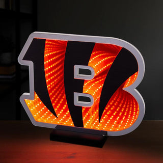 LED Infinity Logo Light: Cincinnati Bengals