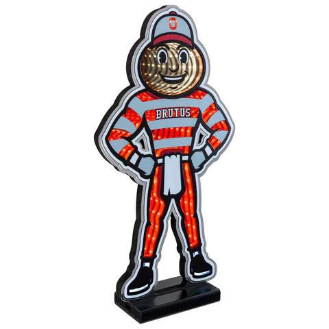 Ohio State Buckeyes LED Infinity Logo Light - Brutus