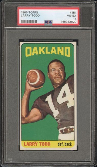 Larry Todd 1965 Topps #151 PSA 4