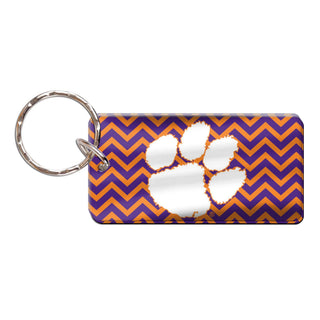 Clemson Tigers Chevron Keychain – Official NCAA Team Accessory