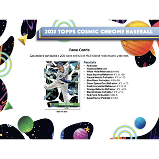 2025 Topps Cosmic Chrome Baseball Hobby Box