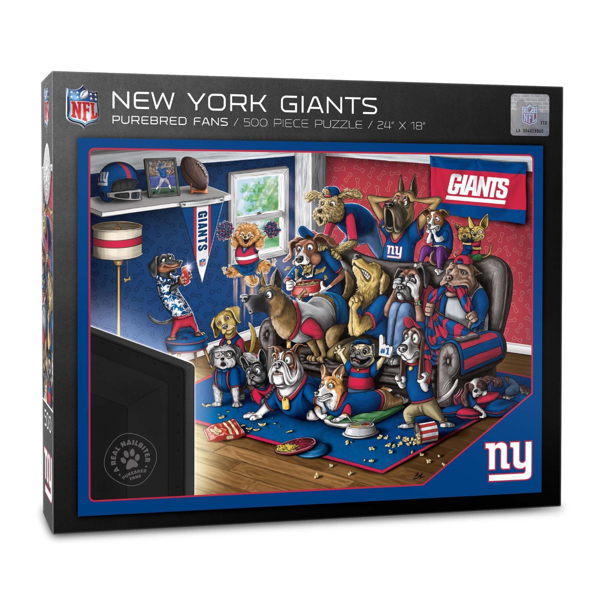 New York Giants Purebred Fans: A Real Nailbiter Puzzle