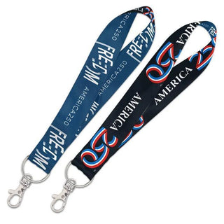 America 250 Lanyard Key Strap – 1" Made in USA