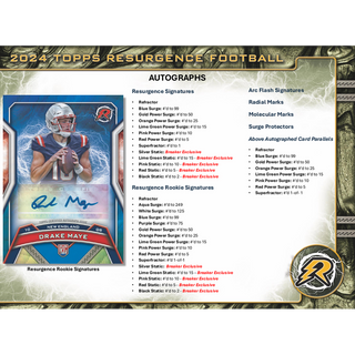 2024 Topps Resurgence Football Hobby Pack