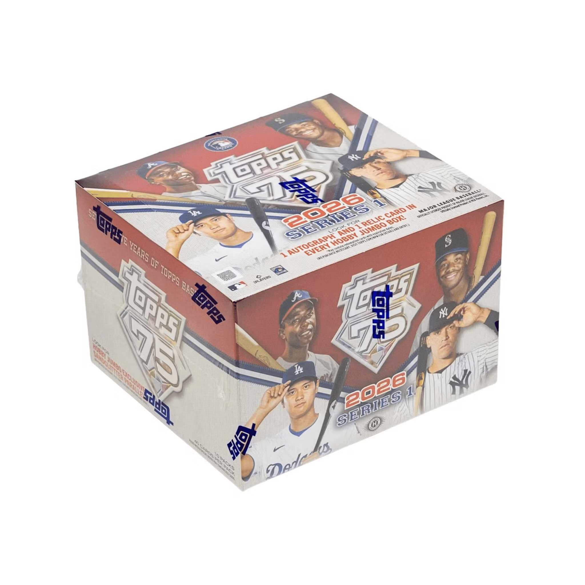 2026 Topps Series 1 Baseball Hobby Jumbo Box