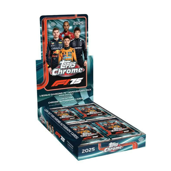 メッシュフレーム ウェルカムボード CAC✦US 2025 Topps Chrome Formula 1 Racing Hobby Box – CARDIACS Sports