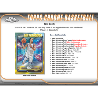 2024-25 Topps Chrome Basketball Mega Box