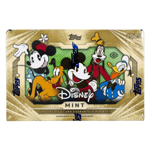 【未開封】2025 Topps Disney Mint Hobby Box 2025 Topps Disney Mint Hobby Box – CARDIACS Sports & Memorabilia