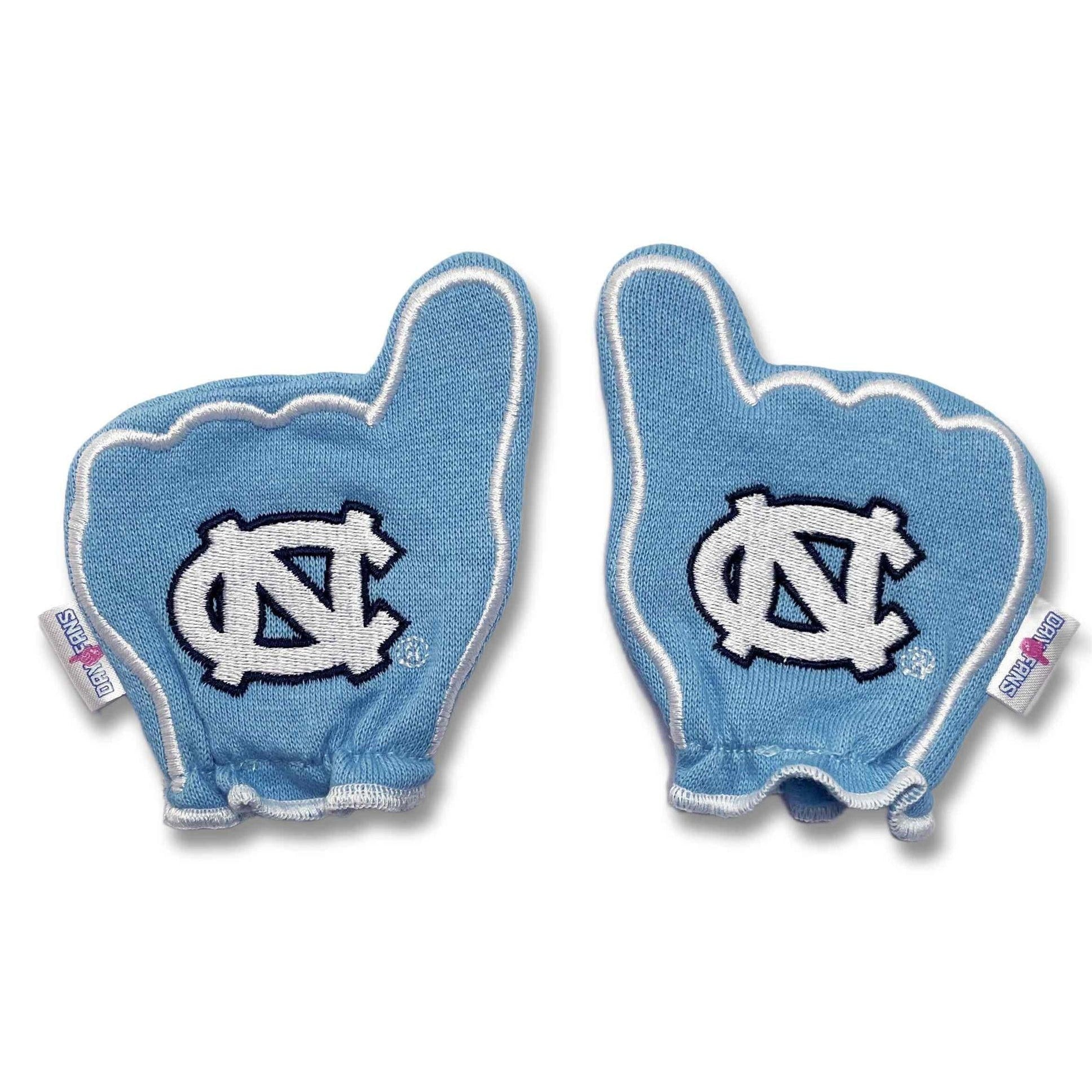 UNC Tar Heels FanMitts™ – Official Baby Mittens Newborn & Infant Sizes