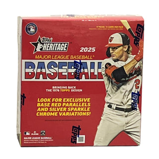 2025 Topps Heritage Baseball Mega Box