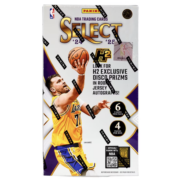 2024-25 Panini Select Basketball H2 Box – CARDIACS Sports