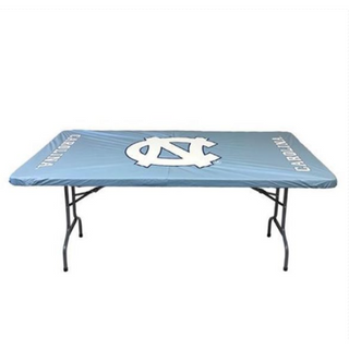 UNC Tar Heels Kwik-Cover Fitted Table Cover – 6ft Banquet & Picnic Table