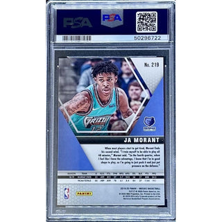Ja Morant 2019 Panini Mosaic #219 PSA 10 – Rookie Card