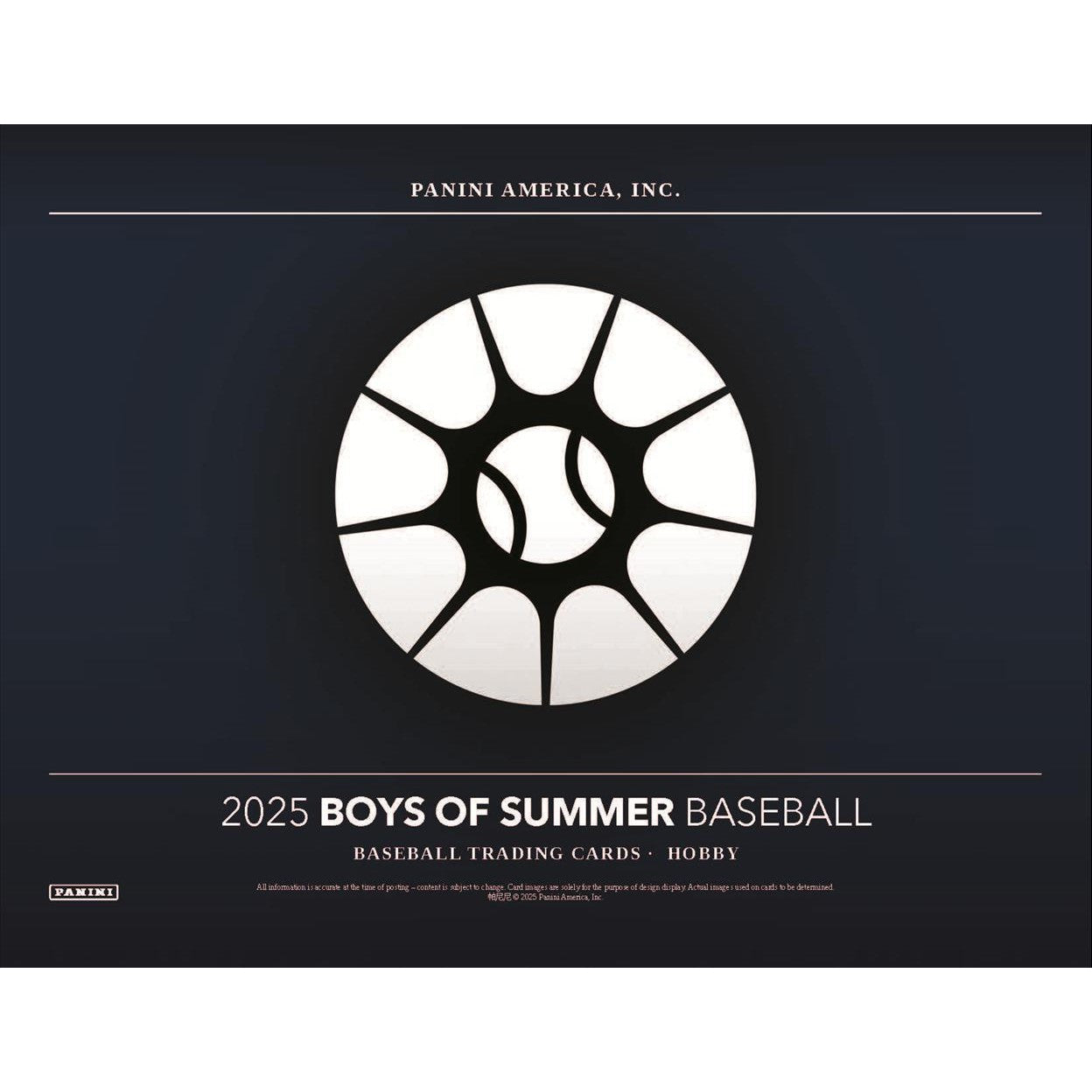 2025 Panini Boys of Summer Baseball Hobby Box