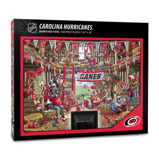Carolina Hurricanes Barnyard Fans 500 pc Puzzle