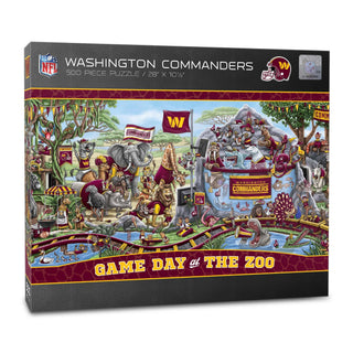 Washington Commanders Game Day at the Zoo 500 pc Puzzle