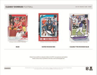2024 Panini Clearly Donruss Football Hobby Box