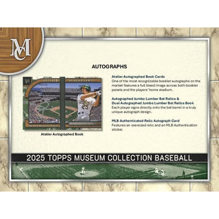 2025 Topps Museum Collection Baseball Hobby Box