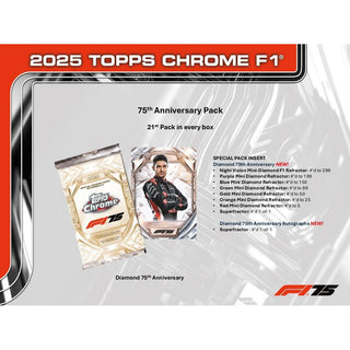 2025 Topps Chrome Formula 1 Racing Hobby Box