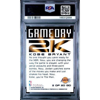 Kobe Bryant 1999 Skybox Dominion Game Day 2K #2 – PSA 8