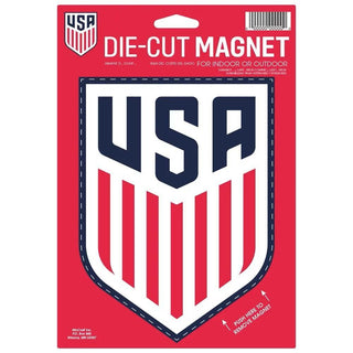 U.S. Soccer National Team Die-Cut Logo Magnet 6.25" x 9" – Officially Licensed