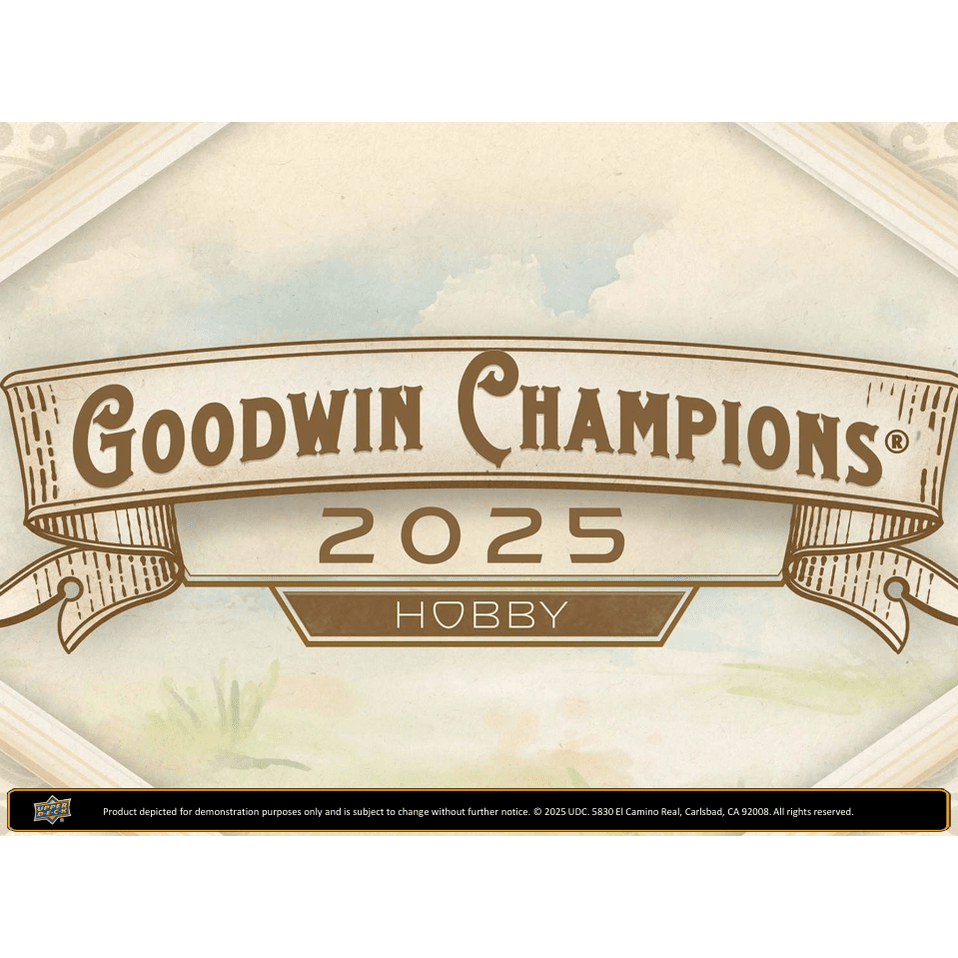2025 Upper Deck Goodwin Champions Hobby Box