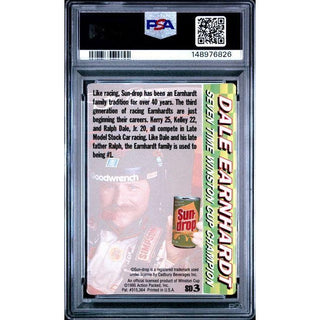 Dale Earnhardt #3 1995 Action Packed W/Kids Sundrop #SD3 PSA 6