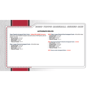 2026 Topps Series 1 Baseball Hobby Jumbo Pack