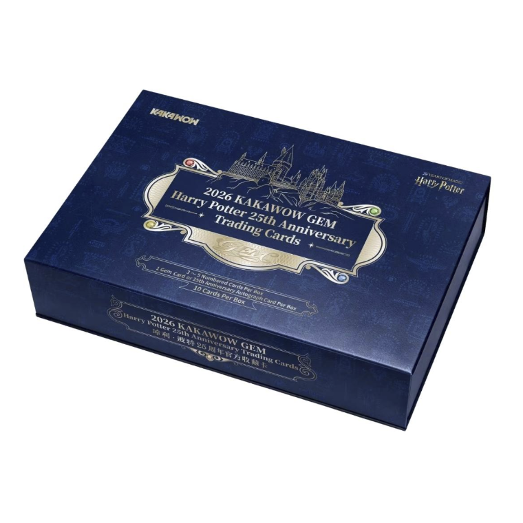 2026 Kakawow Gem Harry Potter 25th Anniversary Hobby Box