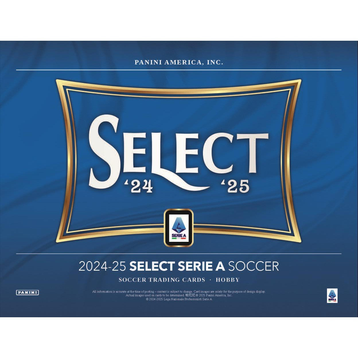2024-25 Panini Select Serie A Soccer Hobby