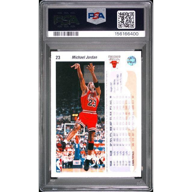 Michael Jordan 1992 Upper Deck #23 PSA 4