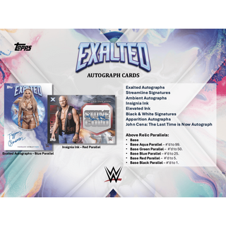 2025 Topps WWE Exalted Hobby Box