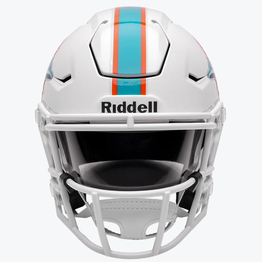 Miami Dolphins Riddell Mid-Size SpeedFlex Football Helmet