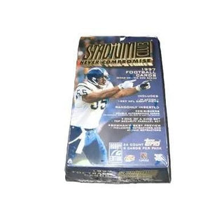 1997 Topps Stadium Club Series One: The Odd One- Never Compromise Football Cards - Box