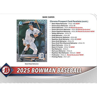 2025 Bowman Baseball Blaster Box