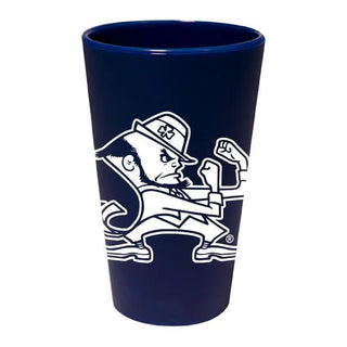 Notre Dame Fighting Irish 16 oz Silicone Pint Glass - Blue