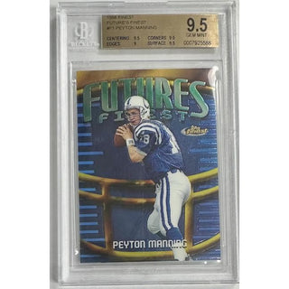Peyton Manning 1998 Finest Future's Finest #F1 BGS 9.5
