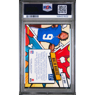 Malik Nabers 2024 Absolute Explosive #EXMNS PSA 9