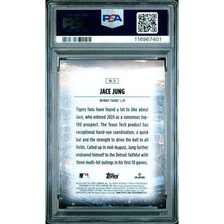 Jace Jung 2025 Topps Home Field Advantage #HA15 PSA 10