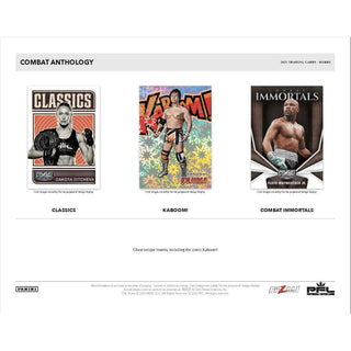2025 Panini Combat Anthology Hobby Box