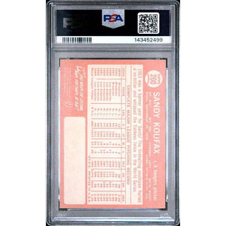 Sandy Koufax 1964 Topps #200 PSA 6