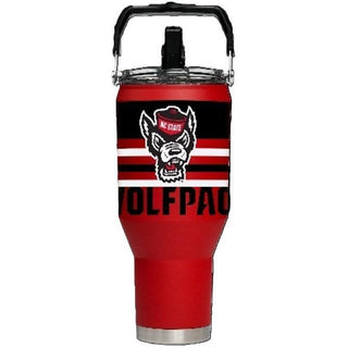 North Carolina State Wolfpack 40oz Carry Tumbler – Double-Wall Stainless Steel with Full-Color Logo