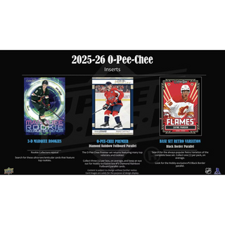 2025-26 Upper Deck O-Pee-Chee Hockey Hobby Pack