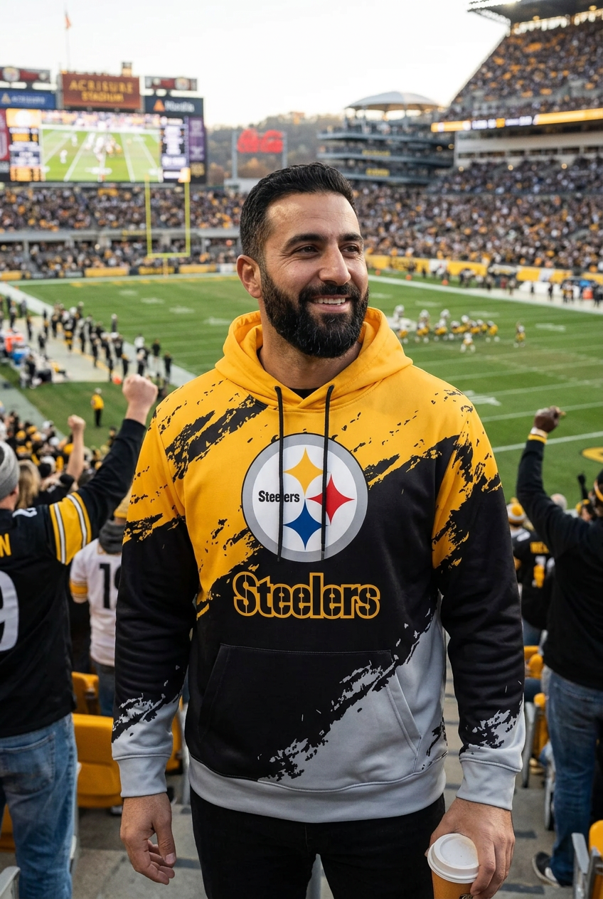 Pittsburgh Steelers- Triple Threat Hoodie