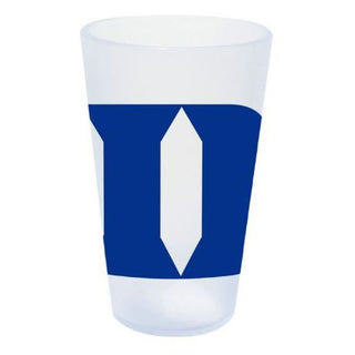 Silicone Glass: Duke Blue Devils 16oz