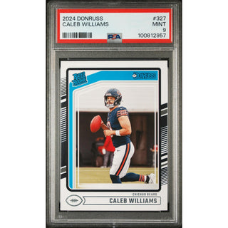 Caleb Williams 2024 Donruss #327 – PSA 9