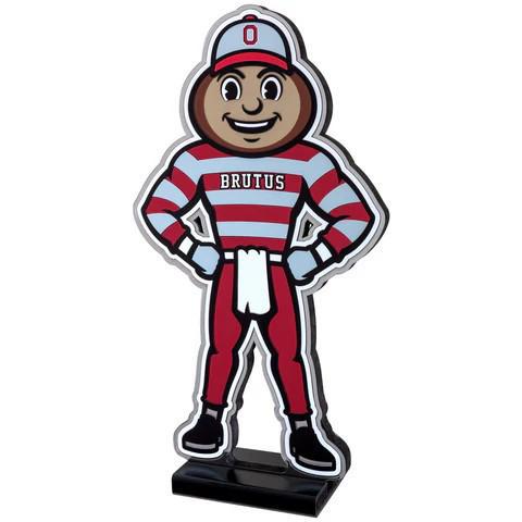 Ohio State Buckeyes LED Infinity Logo Light - Brutus