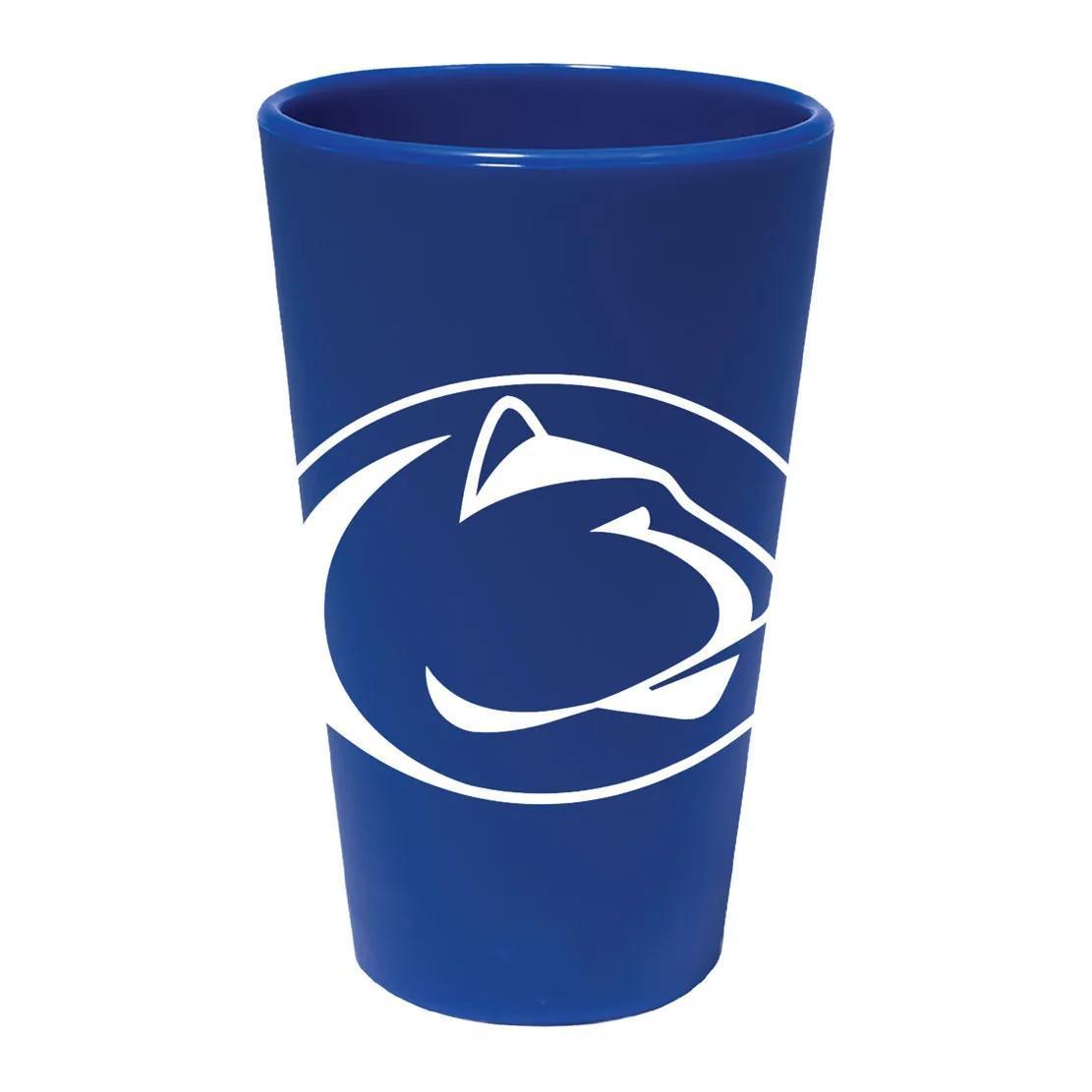 Penn State Nittany Lions Blue 16 oz Silicone Pint Glass