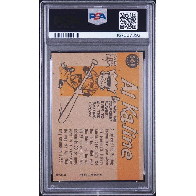 1960 Topps Al Kaline All Star #561 PSA 7